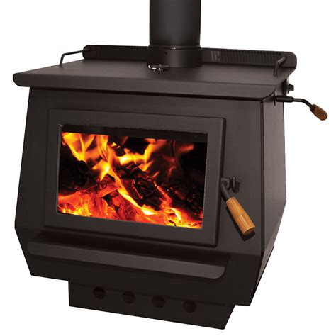 Blaze king - The Briarwood II has a large wide-screen viewing area at 22” x 11”. and will take a 22” log. The 2.1 cu. Ft. firebox will give you warmth for up to 7 hours and has the ability to heat from 600 to 1,200 sq. ft.. The Briarwood II is affordable and entertaining.